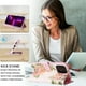 thumbnail image 5 of FOXDOCK Funda Tipo Cartera Floral para iPhone XR ,Funda con Tapa de Cuero PU, Protección Antigolpes con Ranuras para Tarjetas y Soporte, 5 of 5