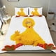 thumbnail image 1 of Big Bird Conjunto de sábanas temático, trío de piezas, cómodo y amigable con la piel, diseño único, regalo de decoración para el hogar para familiares, amigos y fans,135X200cm, 1 of 6