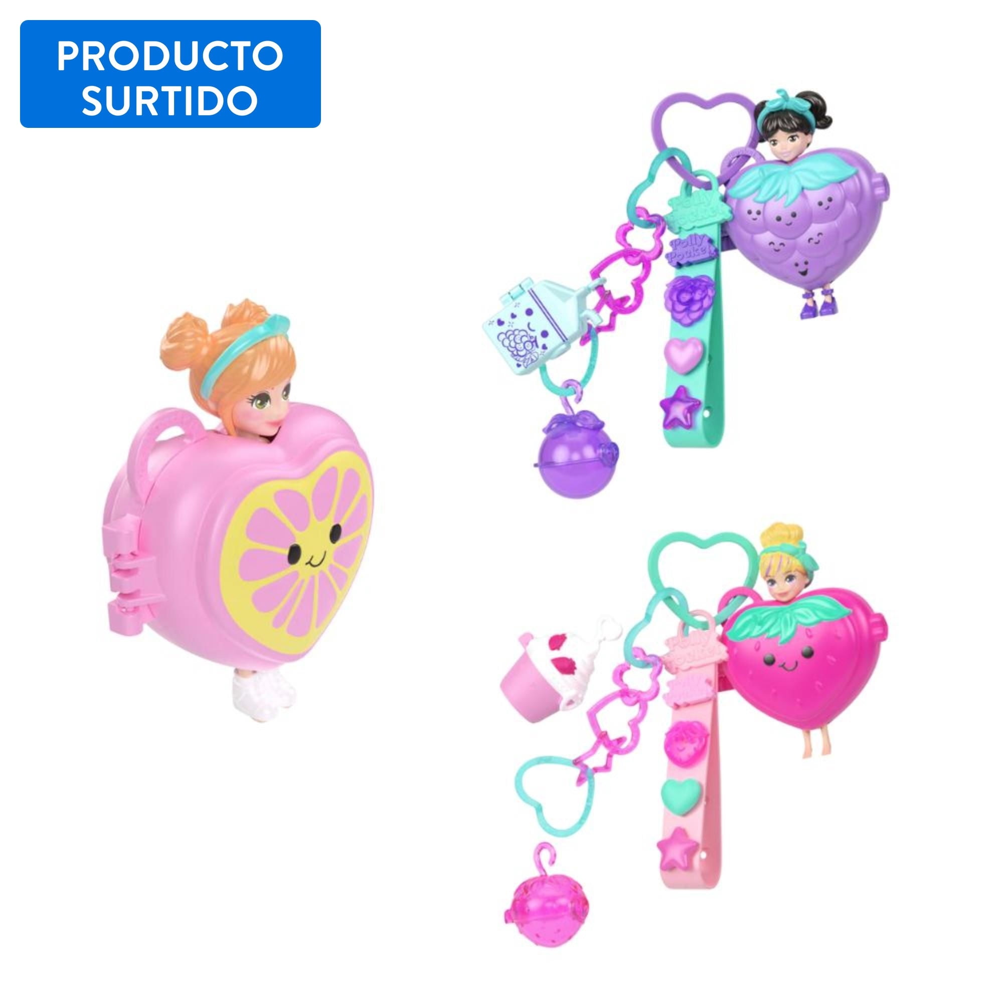 Set de Juego Polly Pocket Set Pulsera Con Charms 4+