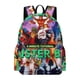 thumbnail image 1 of Monster Bash-theme Backpack, Campus style schoolbag Bookbag with Adjustable Shoulder Straps And Large Zip Compartment, Unisex Travel Bags.42x30x15cm, 1 of 6