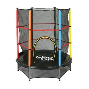 Cama Elástica Glowup 1,40 Mt 4,5 Ft Malla Seguridad Superior