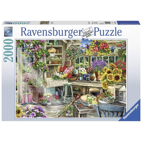 RAVENSBURGER PUZZLE EL PARAISO DEL JARDINERO 2000P.