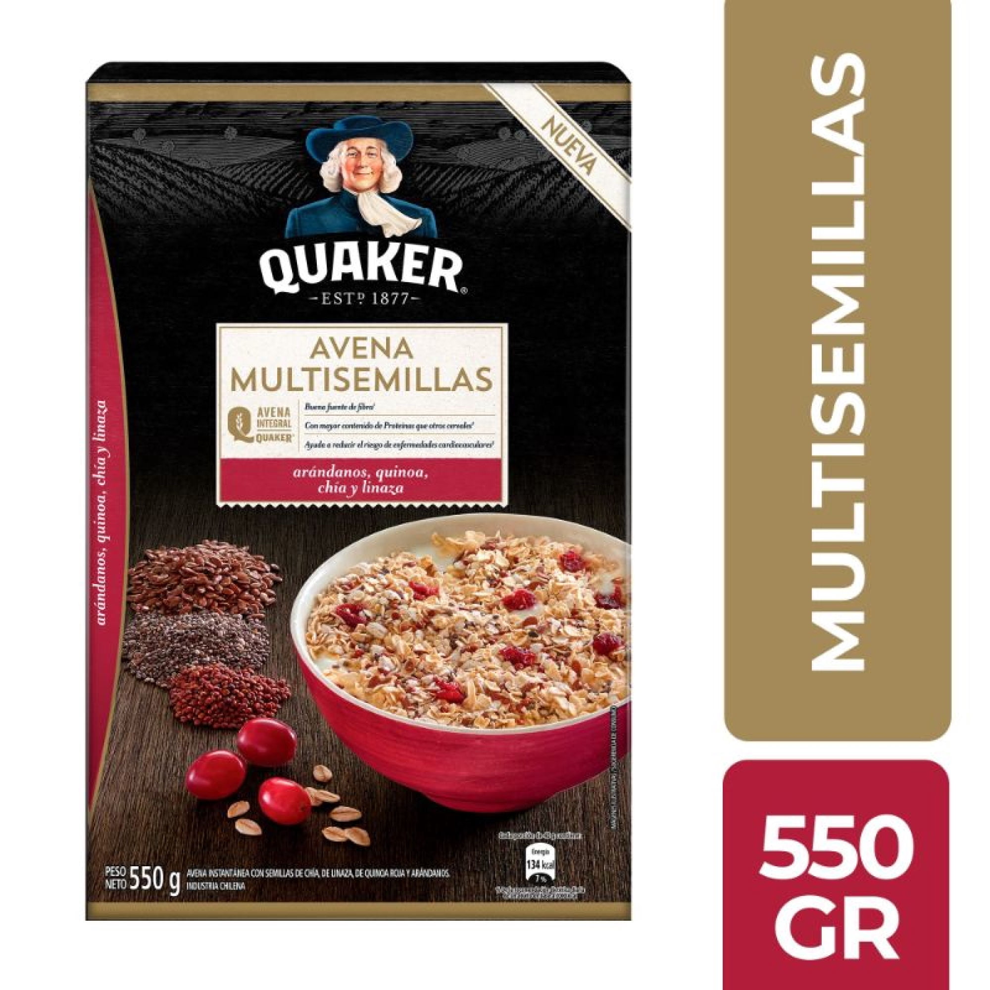 Avena Multisemilla 550 g Quaker
