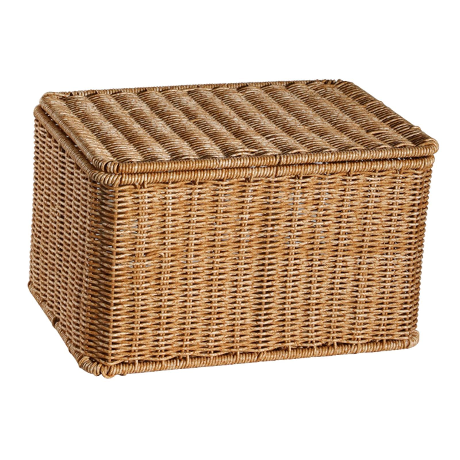 Bothyi - Cesta Organizadora De Artículos Diversos, Contenedor De Almacenamiento Decorativo Para Escritorio, Gabinete De Cocina M