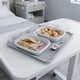 thumbnail image 2 of Bandeja Para Paciente De Desayuno 32,5 X 26,5 Cm Gris, 2 of 6