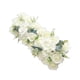 thumbnail image 4 of Fila de flores de boda, peonías de rosa de seda, arco de boda artificial, suministros de arreglo de flores para bricolaje, escenario de boda, fondo, , Estilo blanco 2, 4 of 5