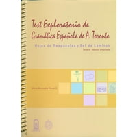 Ediciones Uc - Test Exploratorio De Gramática Española