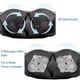 thumbnail image 3 of Masajeador InvoSpa Shiatsu para cuello y espalda con 8 rodillos Heat, 3 of 8