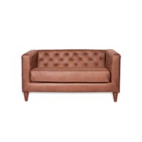Latam Home - Sofa Brescia 2 C Cuero Kentucky Tabaco