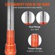 thumbnail image 4 of Llave dinamométrica VEVOR Drive Click 14-110N.m de 3/8 pulgadas con adaptadores, 4 of 9
