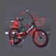 thumbnail image 4 of Bicicleta Aro 16 con Cesta, Ruedas Luces y Botellón de Agua Rojo, 4 of 4