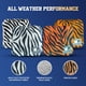 thumbnail image 3 of Bolsas de cornhole Cornhole365 de 6" con estampado de cebra, set de 8, 3 of 7