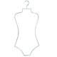 thumbnail image 2 of Bikini Hangers Holder Dress Metal Lingerie Hangers Para Ropa De Dormir Cinturones Hotel Argent, 2 of 5
