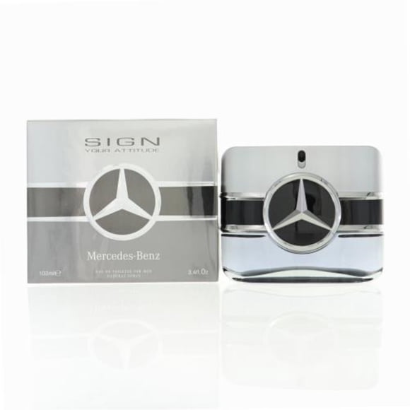 Mercedes-Benz Men's Sign Your Actitud, colonia para hombres, 3,4 oz