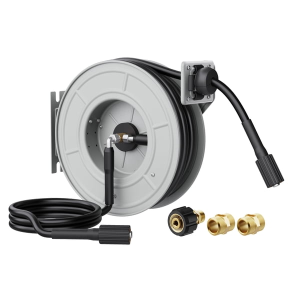 Enrollador de manguera para hidrolavadora Giraffe Tools 20 m 3200 PSI