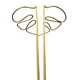 thumbnail image 1 of Estaca de soporte para plantas en forma de Monstera, escalada Vertical, portátil, resistente, enrejado, soporte de flores para patio trasero y balcón Oro, 1 of 5