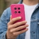 thumbnail image 4 of Carcasa Funda Para Honor Magic8 Lite Silicona Fucsia, 4 of 4