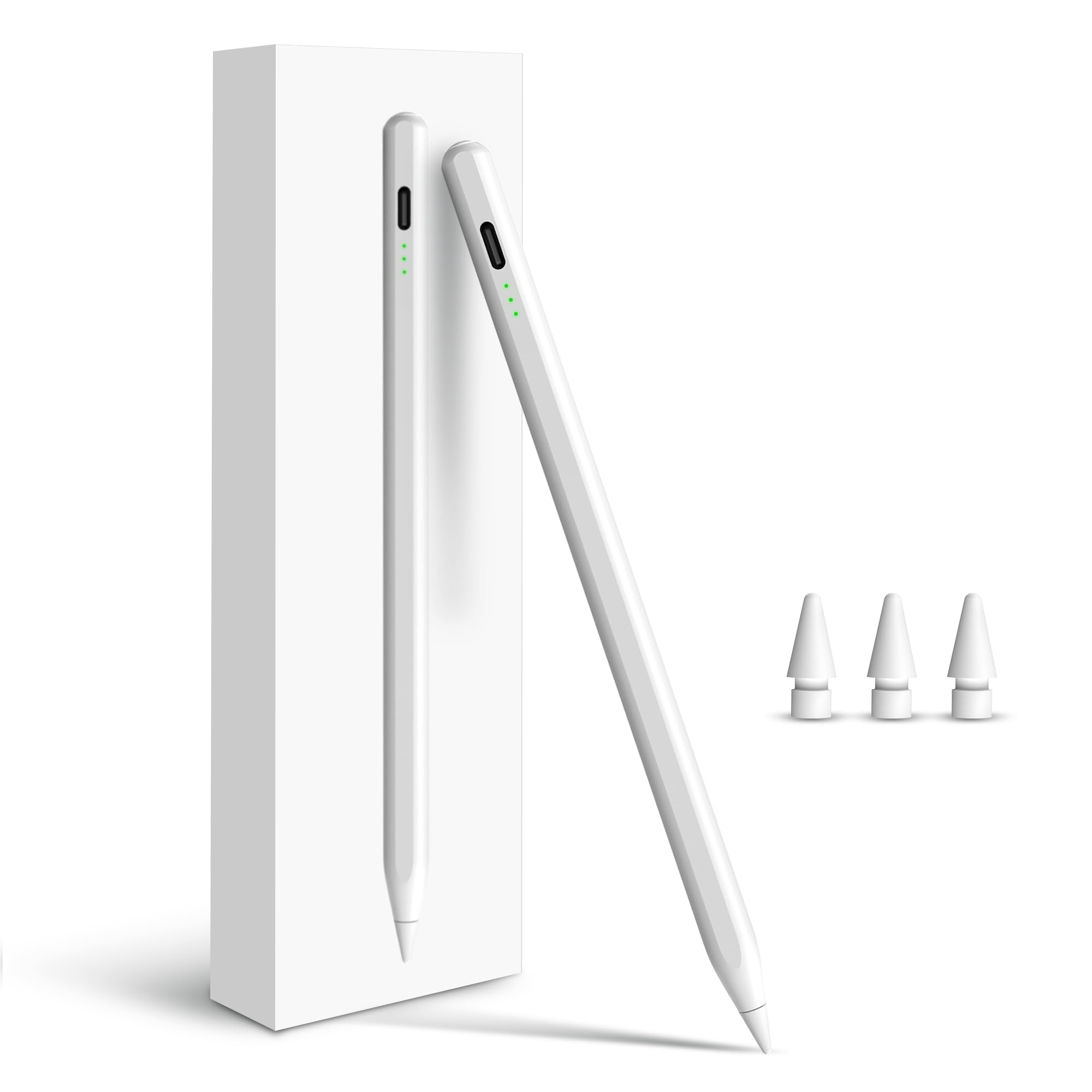Penlike - Lápiz Capacitivo Con Forma De Bolígrafo Para Apple Ipad A16 De Décima Generación, Carga Rápida