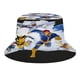 thumbnail image 1 of Hombres X '97 Sombrero bucket para adultos, gorra de protección solar, sombrero de pescador plegable para viajes al aire libre, pesca y actividades de verano, 1 of 6