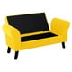 thumbnail image 4 of Banqueta Baul Lua 2c Felpa 20 Amarillo, 4 of 6