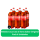thumbnail image 5 of Bebida Coca Cola 3 litros Sabor Original Pack 6 Unidades, 5 of 5
