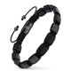 thumbnail image 1 of Pulsera GT collection para hombre de cuentas planas de ónix negro mate (18,5-23 cm), 1 of 8