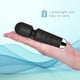 thumbnail image 4 of Varita masajeadora personal portátil CHARMING impermeable negra, 4 of 7