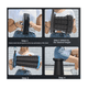 thumbnail image 4 of Asiento Plegable Retráctil Portátil Para Exteriores Pesca Rojo, 4 of 5