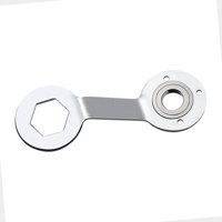 Magideal - Llave De Arandela De 36/38Mm, Herramientas Manuales Para Apretar Y Aflojar Pernos, Tuercas, Llave De Embrague Universal Para Desmontaje, Hogar, Baño, Blanco