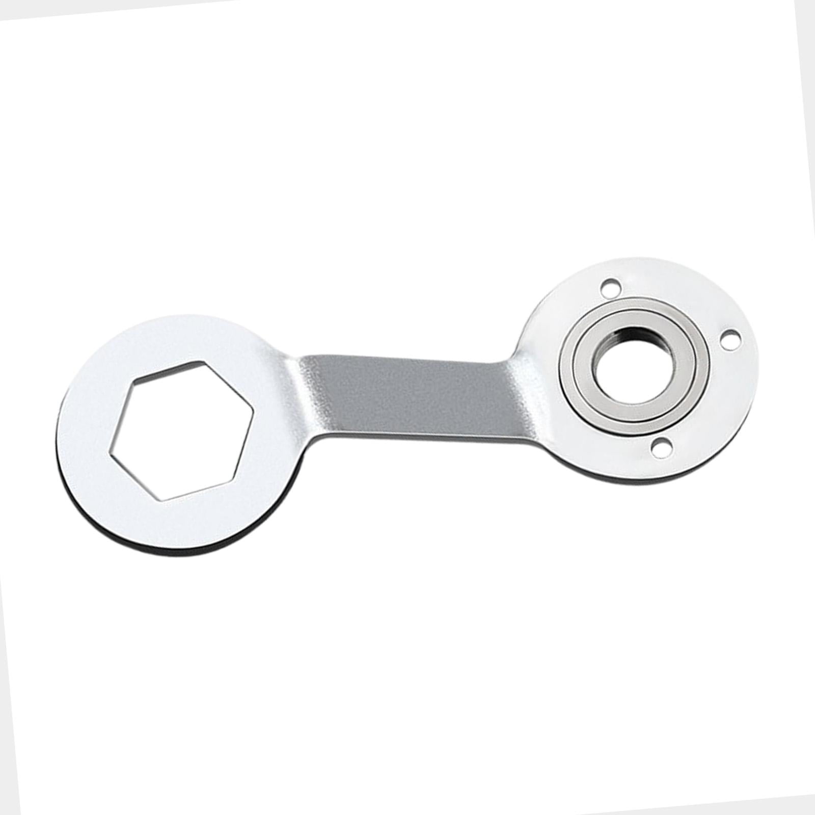 Magideal - Llave De Arandela De 36/38mm, Herramientas Manuales Para Apretar Y Aflojar Pernos, Tuercas, Llave De Embrague Universal Para Desmontaje, Hogar, Baño, Blanco