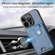 thumbnail image 3 of Funda Billetera Tejida para iPhone 14 Pro Max con Soporte y Tarjetero Azul, 3 of 5