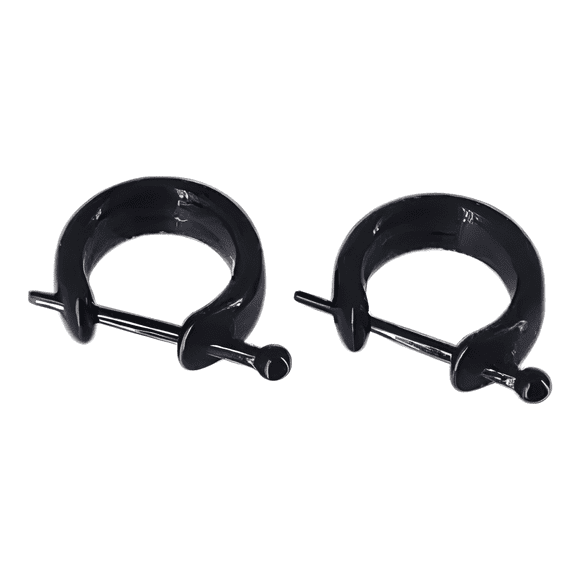 Set De 2 Aretes Coquito- Pendiente Para Hombres