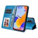 thumbnail image 5 of Funda tipo cartera FOXDOCK para Xiaomi Redmi Note 11 Pro 4G/5G , diseño girasol en relieve, cuero PU, cierre magnético, soporte y tarjetero, 5 of 5