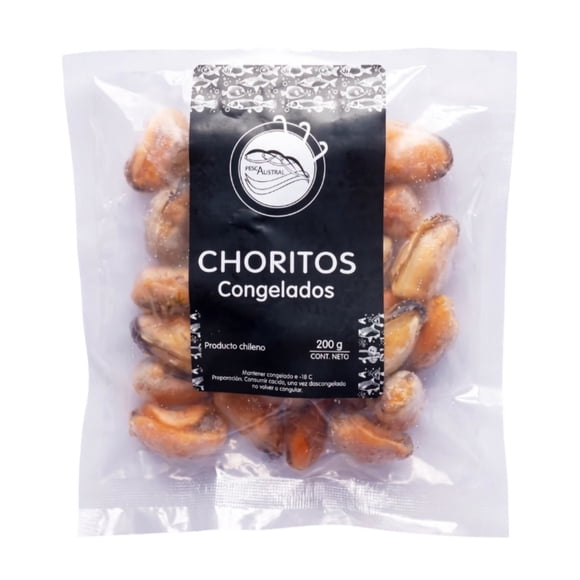 Chorito Carne Congelado, 200 g