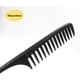 thumbnail image 5 of Cepillo desenredante para cabello con peine de dientes anchos, peine de peinado profesional de fibra de carbono negra, peine antiestático resistente al calor, adecuado para todo tipo de cabello., 5 of 6