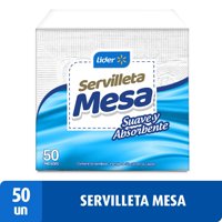 Servilletas Mesa 33X33 Cm 50 Un Lider