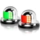 thumbnail image 1 of 2pcs luces de navegación del barco - luz de proa led, luces de navegación para barcos led rojo y verde, luces de navegación del barco montaje horizontal luz lateral, 1 of 3