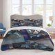 thumbnail image 1 of Batman Bedding Sets Cartoon Duvet Cover Lightweight 3 Piece Bet Sets for Kids Boys Girls, 1 of 5