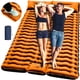 thumbnail image 2 of Colchoneta doble para dormir Yuzonc para camping, para 2 personas, naranja, 2 of 9