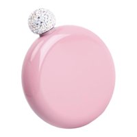 Bothyi - Petaca Portátil De Bolsillo Para Licor, Botella De Vino Para Vodka, Rosa De Viaje