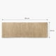 thumbnail image 4 of Alfombra Sahara Pasillo 60x190 Crudo, 4 of 4