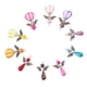 thumbnail image 2 of 10 piezas de plata mixta cuentas del ala del ángel encantos colgante hallazgos de joyería diy, 2 of 5
