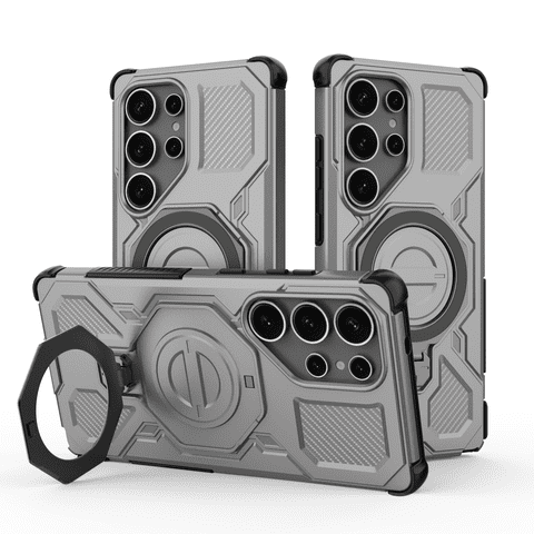 Funda Foxdock Para Samsung Galaxy S25 Ultra , Magnética, Ligera, Soporte 360°, Antigolpes