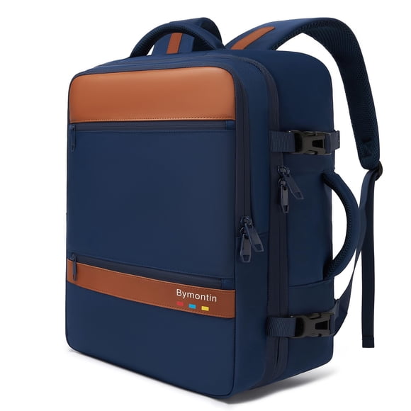 Mochila Bymontin 35L para viaje con laptop, aprobada para vuelo