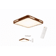 thumbnail image 5 of Plafón LED Cuadrado Madera 72W Regulable con Control, 5 of 6