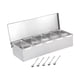 thumbnail image 3 of Caja Organizadora De Condimentos, Botes De Especias Desmontables Con Tapa, Tarro De Condimentos Para Barra, 5 Rejillas, 3 of 5