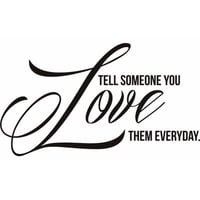 Rienda Libre Graphics - Decomural Tell Someone Love Ws-19756