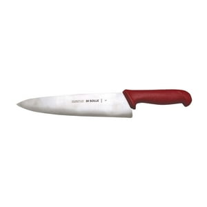Di Solle - Cuchillo Medio Golpe Rojo Hoja De 25,4 Cms.