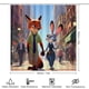 thumbnail image 2 of Zootopia-theme 4-Piece Shower Curtain Set with Rugs, Waterproof Bathroom Decor Set Includes Bath Mat, U-Shaped Rug, Toilet Lid Cover and Curtain with Hooks, 2 of 6