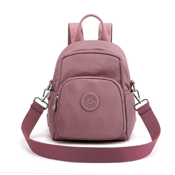 Fashion Women's Backpack Korean Style Small Backpacks Nylon Waterproof Mini Travel Backbags School Bag for College Students